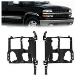 ALMULOO headlight bracket front-left and right assembly improves alignment for stable nighttime visibility.