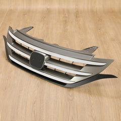 ALMULOO installation-ready front grille demonstrates easy upgrade process.