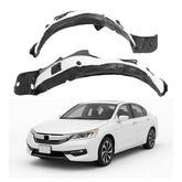 ALMULOO Fender liner pair for 2016-2017 Honda Accord, left and right, wheel arches protected