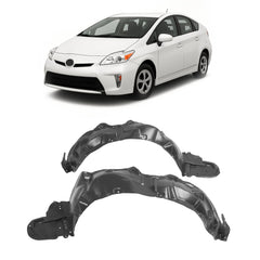 ALMULOO Prius front fender liner left view protects wheel well from debris
