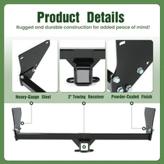ALMULOO mounts at factory points for easy rear installation on RAV4.