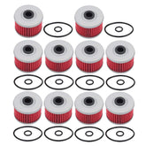 AloneGoer HF113 oil filter set – ten-pack for Honda ATVs and TRX.