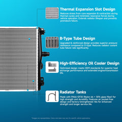 AlpaSpare radiator tested for pressure and leaks