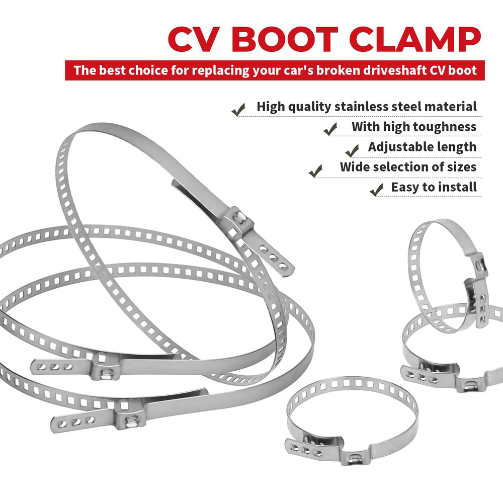 12-piece clamp kit by Alpha Rider organized for fast repairs