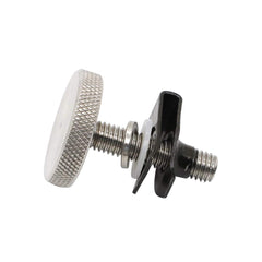Alpha Rider saddlebag lock kit includes hardware for both saddlebags