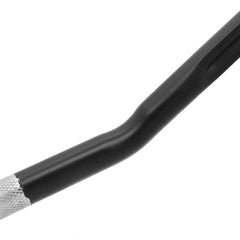 Alpha Rider stainless steel drag bar close-up highlighting corrosion resistance