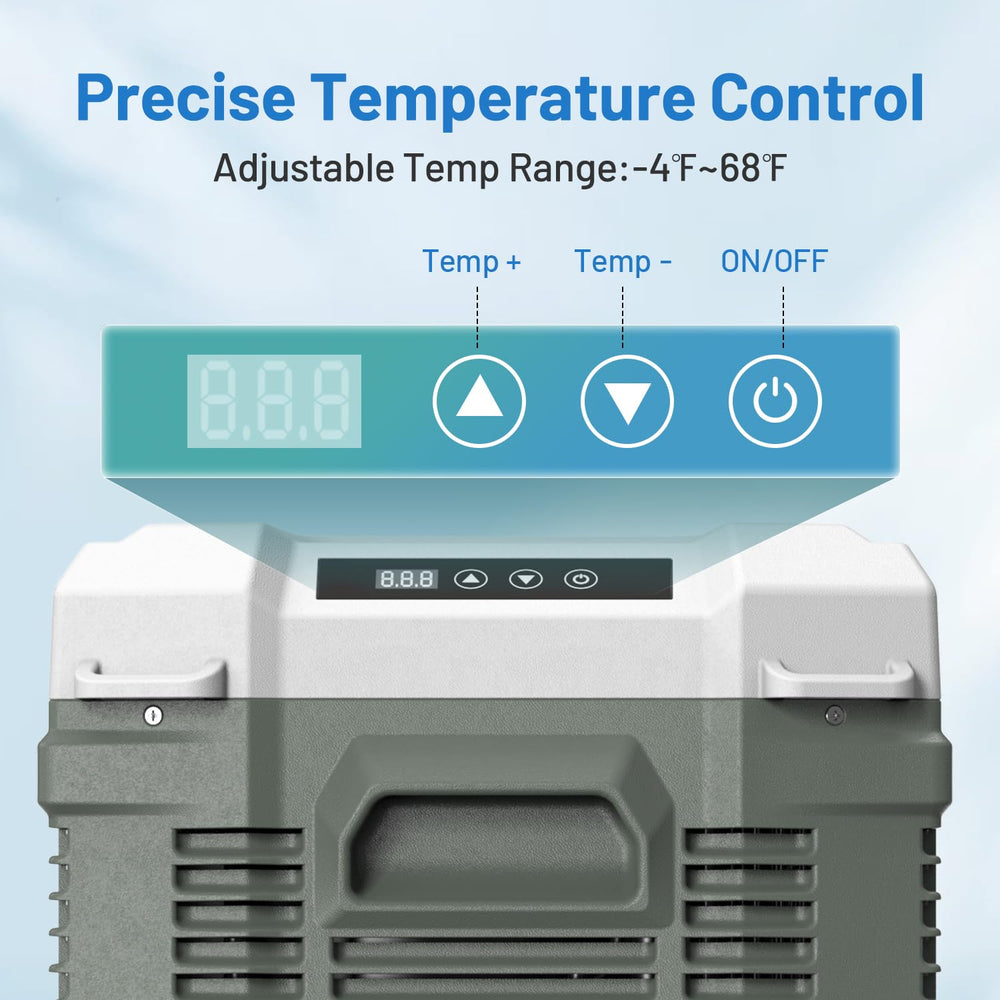 Alpicool 16 Qt operates quietly at around 45 dB for peaceful use.