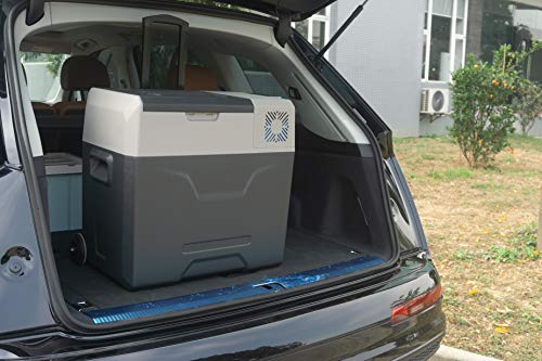 Alpicool CX30 outdoor travel-ready setup keeps drinks cool on adventures.