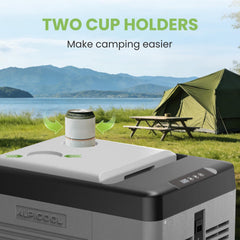 Alpicool compact dimensions fit tight spaces with stable performance.