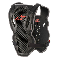 Alpinestars Bionic Action chest protector back view highlighting full coverage and cooling ventilation