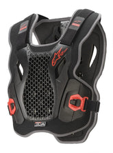 Alpinestars Bionic Action chest protector front view shows lightweight, ventilated protection for off-road riding