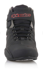 Alpinestars Sektor ankle strap and flush protection panel for a streamlined profile.