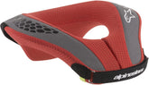 Alpinestars Sequence Youth Neck Roll front view, ergonomic support for young riders.