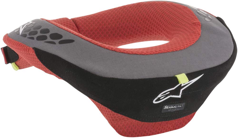 Alpinestars Sequence Youth Neck Roll side view, compact protection for junior riders.
