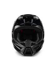 Alpinestars SM3 solid helmet black glossy finish ideal for rugged terrain.