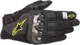 Alpinestars SMX-1 Air V2 gloves front view for urban riding with breathable comfort.