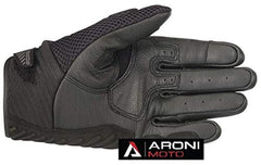 Alpinestars SMX-1 Air V2 gloves wrist closure and cuff for secure fit.