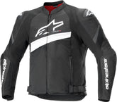 Alpinestars T-GP Plus V4 Airflow Jacket front view showing mesh ventilation for hot-weather riding