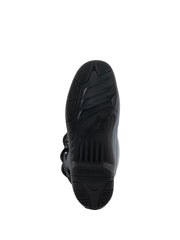 Alpinestars Tech 3 boot strap closure; secure fit and quick entry.