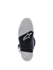 Alpinestars Tech 7 boots replaceable sole with wear indicator for durability.