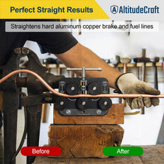 AltitudeCraft Tubing Straightener visualizes coiled tubing before straightening for reliable installs