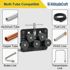 AltitudeCraft straightener with dual sealed bearings reduces friction during use