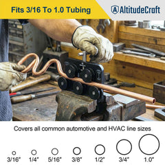 AltitudeCraft Tubing Straightener precision-path creates OEM-like straight sections