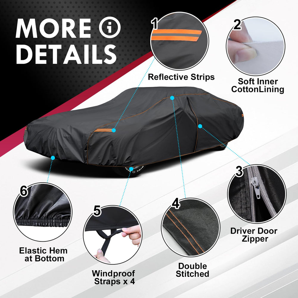AltoCover breathable material helps prevent moisture buildup under the cover.