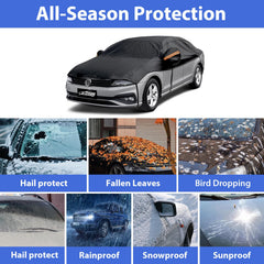 AltoCover cotton liner protects paint during storage and parking.