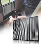 Altyostar rv screen door protector installed on door providing pet friendly protection