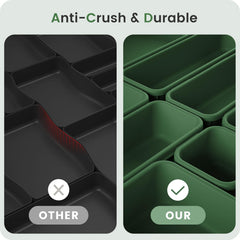 A-LuGei bathroom toiletries organizer neatly holds toothbrushes, razors, and creams.