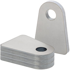 Alvktora Weld Tabs with half-inch hole for precise alignment during assembly.