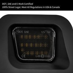 AlyoNed smoke lens license plate light adds premium aesthetics while staying compliant.