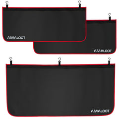 AMALOOT three-piece magnetic fender covers protect car panels during maintenance