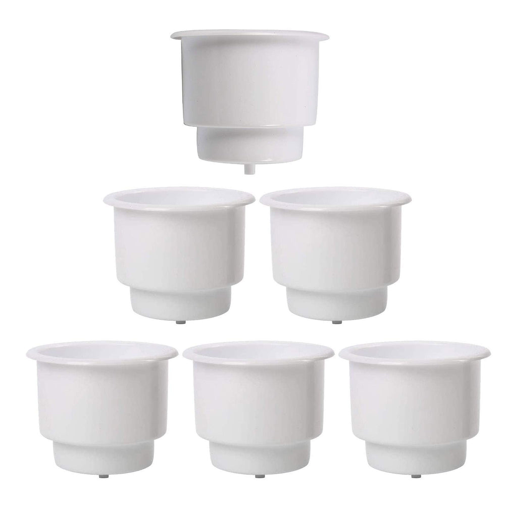 Amarine Made recessed cup holder white for boats and cars