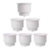 Amarine Made recessed cup holder white for boats and cars