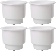 Amarine Made white plastic cup holder easy to clean
