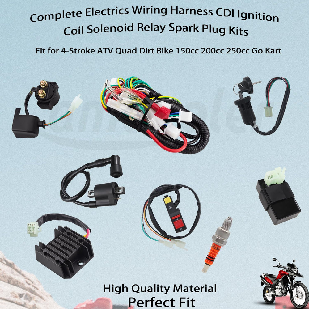 Amavoler CDI 6-pin unit for stable ignition timing and smooth starts