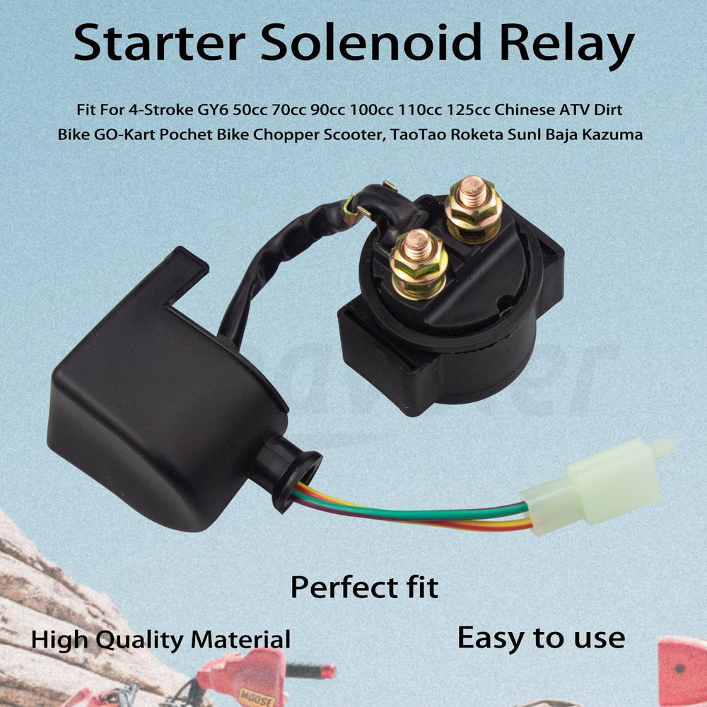 Amavoler 5-pin CDI box shown for precise ignition timing in compact bikes