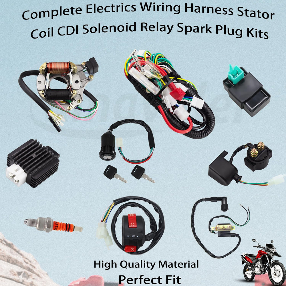 Amavoler CDI unit enabling stable ignition timing in compatible scooters and go-karts.