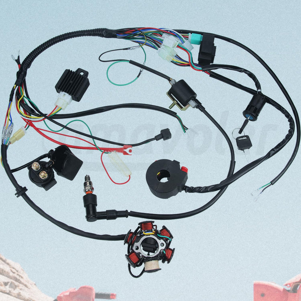 Amavoler magneto flywheel stator for consistent spark during rides.