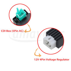 Amavoler rectifier ensures steady electrical charging for 12V systems.