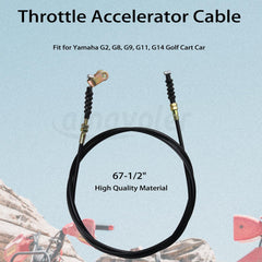 amavoler throttle cable, Yamaha cart metal assembly, durable build for long-lasting performance.