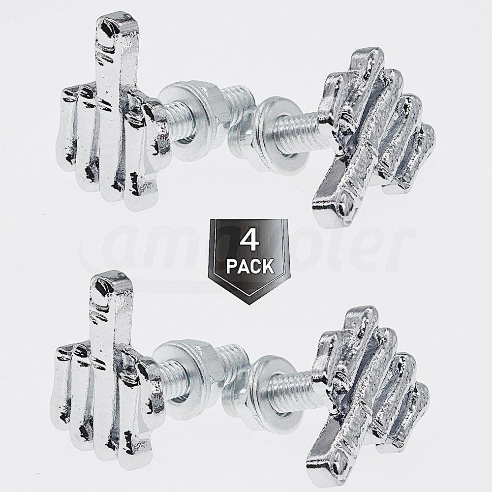 amavoler universal license plate bolts kit for various vehicles and frames