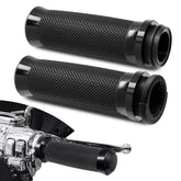 Amazicha 1inch handlebar grips left view improves electronic throttle control.