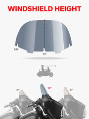 Amazicha aero-curve design channels air smoothly over rider.