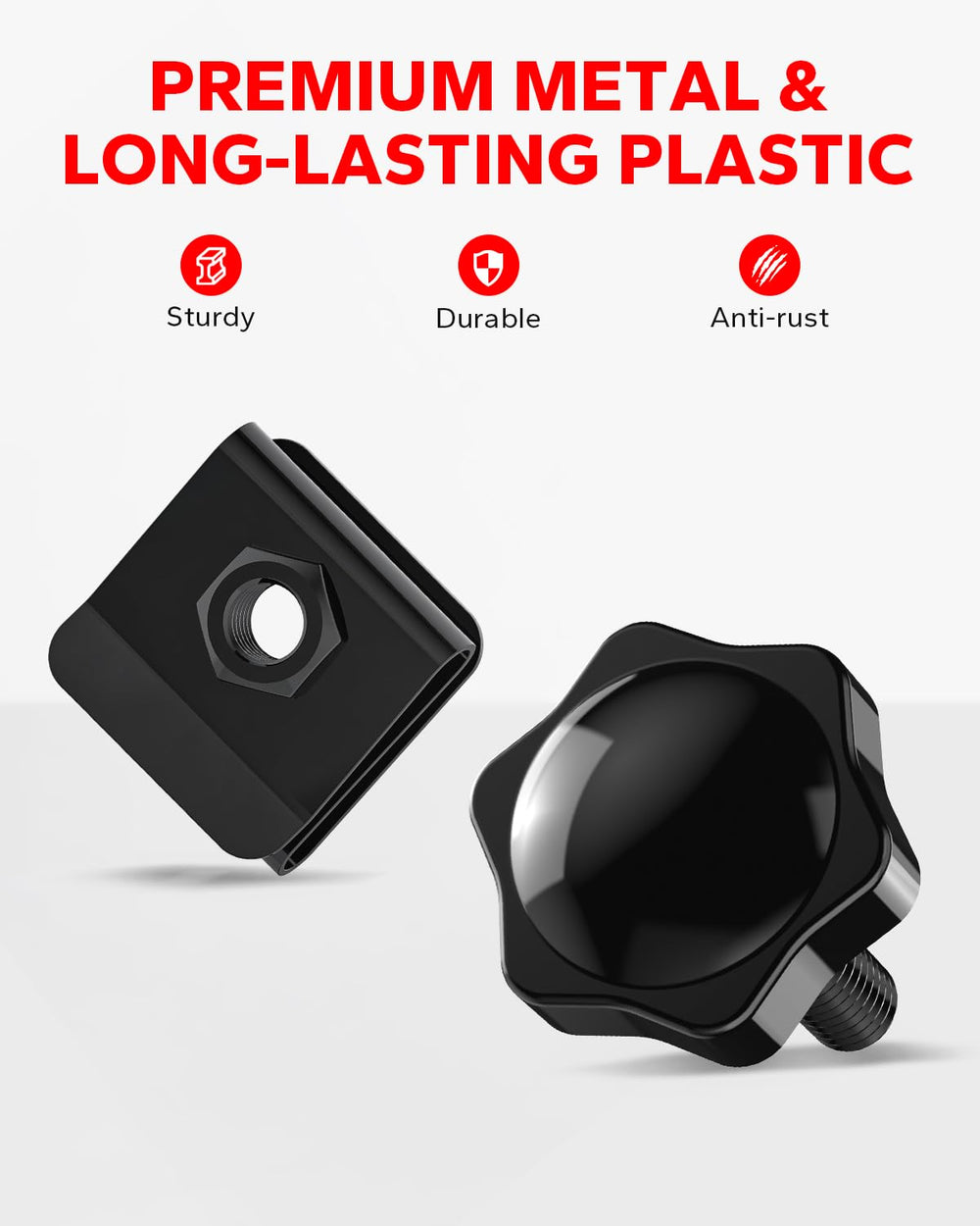 Amazicha hardware fits Harley Touring models from 1988 onward.