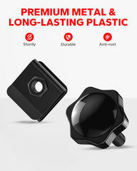 Amazicha hardware fits Harley Touring models from 1988 onward.