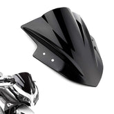 Amazicha Ninja 300 double bubble windshield front view provides streamlined wind protection.