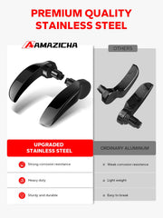 Amazicha saddlebag latch kit with gloss black finish for a sleek, updated look.